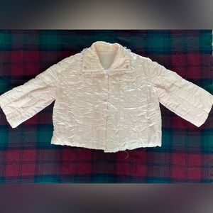 Pink puff jacket